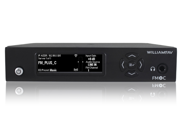 FM T55CD-00 FM+ C ASSISTIVE LISTENING SYSTEM WITH DANTE, SUPPORTS TELNET COMMANDS VIA ETHERNET PORT